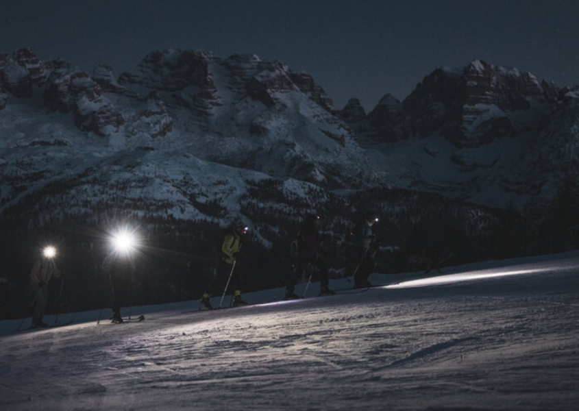 SCIALPINISMO IN NOTTURNA
